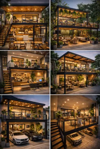 Mezannine Cafe Modern di Bekasi Barat