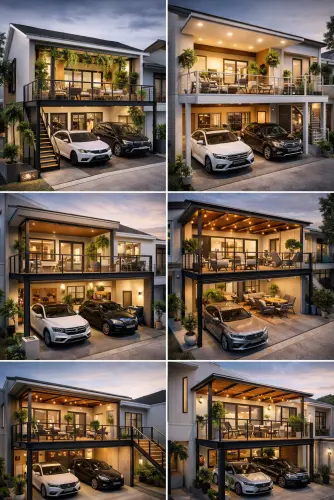 Mezannine Teras Rumah Keren di Bekasi Barat